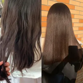 ロング カラー マツオカ マコのヘアスタイル