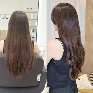 ロング EIGHT plum TOKIOリミテッドのヘアスタイル