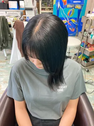 ミディアム 田牧 みゆきのヘアスタイル