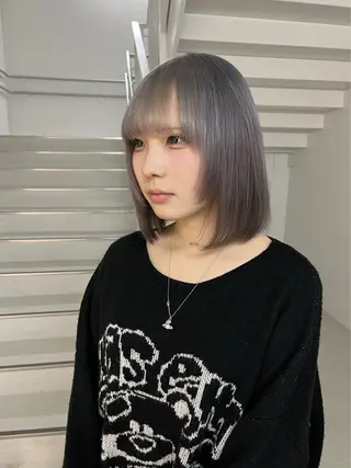 カラー Yuina hair774徳山店のヘアスタイル