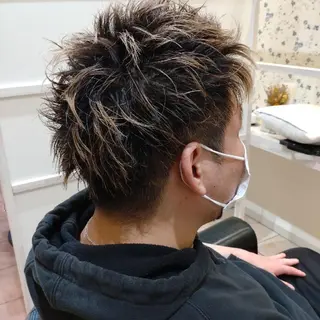 メンズ ショート 大槻 百合子のヘアスタイル