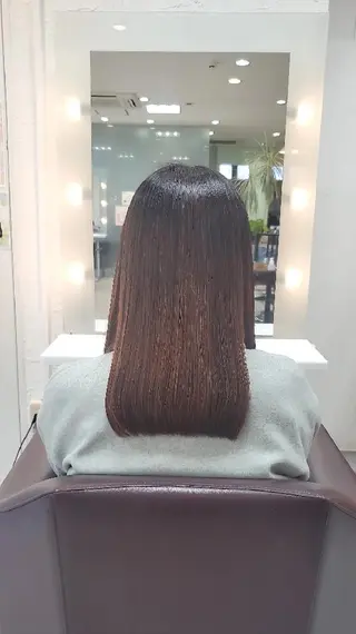 ロング 髪質改善/白髪ぼかし SHIONのヘアスタイル