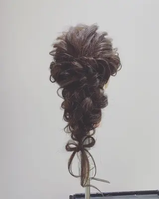 ロング ヘアアレンジ 原田 穂真のヘアスタイル