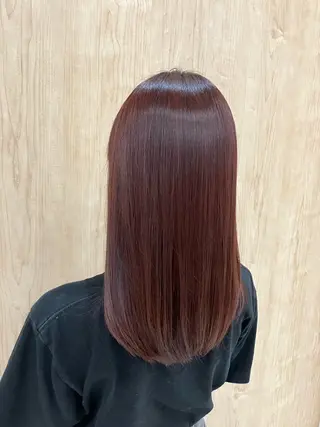 ロング カラー 初めてでも安心🌿 吉澤インナーカラーのヘアスタイル