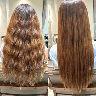 ロング パーマ ヘアアレンジ 🌈インナーカラー ‘ショウマ’🌈のヘアスタイル