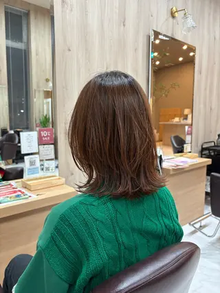 ミディアム 喜多 智規のヘアスタイル
