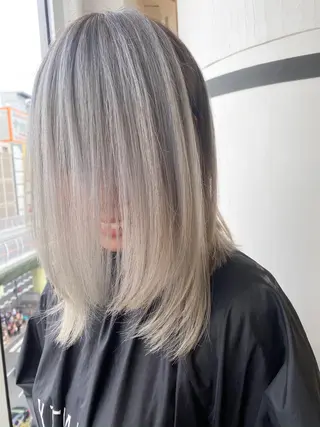 ミディアム カラー welring hair salonのヘアスタイル