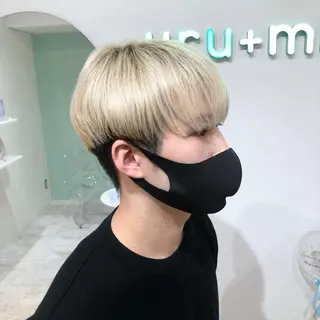 メンズ 中村 彪我のヘアスタイル