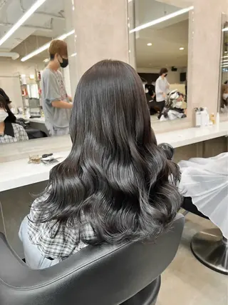 ロング カラー ヘアアレンジ 巻きラク♡レイヤー 🦢こころのヘアスタイル