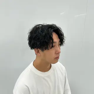 ショート パーマ メンズ 【メンズパーマ特化】 🍏網中勇喜のヘアスタイル