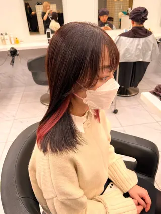 ロング カラー 💖札幌カラー 指名No.1💖玲奈のヘアスタイル