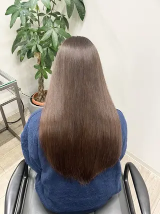 ロング JIN/暖色カラー /髪質改善/艶髪のヘアスタイル