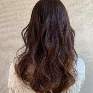 ロング パーマ 庭山 理沙のヘアスタイル