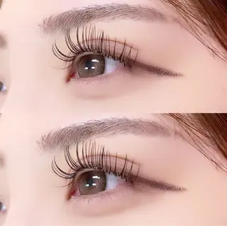 マツエク・マツパ 無料モデル 🎀misaki🎀のマツエク・マツパデザイン