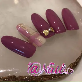 ネイル 小尾 栞のネイルデザイン