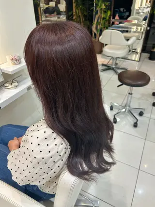 ロング 森山 愛有菜のヘアスタイル