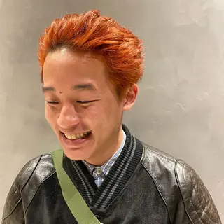 カラー メンズ 💈Hayate原宿 ／イージーパーマ💈のヘアスタイル