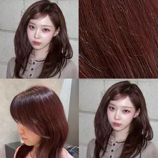 ロング 韓国ヘア/ マナミ🇰🇷🩶のヘアスタイル