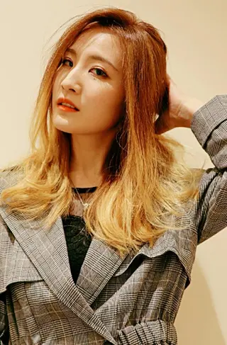 カラー ロング 徳永 博志のヘアスタイル