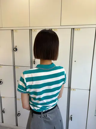 🫧松尾彩舞樹🫧 アレンジ/艶カラー✨のヘアスタイル