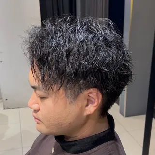 パーマ メンズ メンズパーマは私一択 佐藤有紀のヘアスタイル