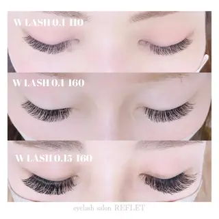 マツエク・マツパ REFLET ルフレのマツエク・マツパデザイン