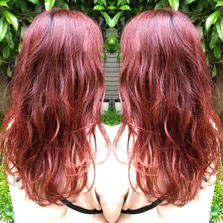 ミディアム カラー 鈴木 孝治のヘアスタイル