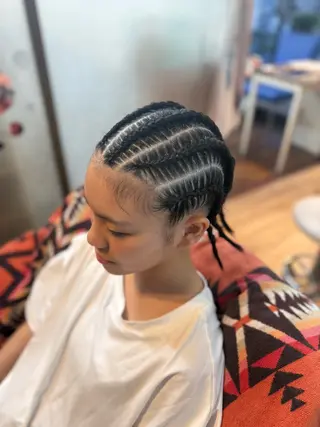 ミディアム ヘアアレンジ scamp⭐️ さくらのヘアスタイル