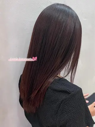 ミディアム カラー 田中 もも🍑のヘアスタイル