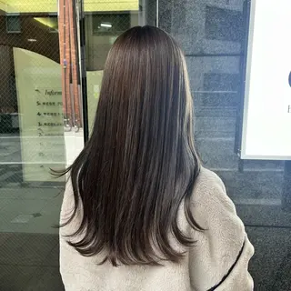 カラー 髪質改善/レイヤー× 縮毛矯正🤍maiのヘアスタイル
