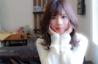 ミディアム セミロング カラー ヘアアレンジ 西川 ヒロキのヘアスタイル