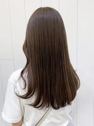 セミロング カラー パーマ ヘアアレンジ ITbyALBUM 松戸のヘアスタイル