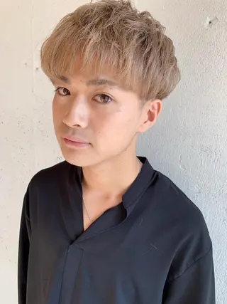 カラー メンズ 🎈馬場佑馬/ スパイラルパーマ🎈のヘアスタイル