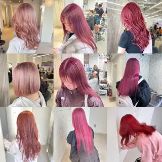 セミロング カラー 🎗副店長/井上 竜 ブリーチ指名No.1のヘアスタイル