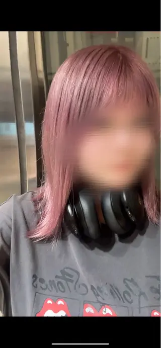 ミディアム カラー 艶髪／ブリーチ🌟 銀座/HARUKAのヘアスタイル