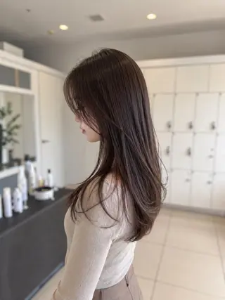 ロング カラー 金子 直樹のヘアスタイル