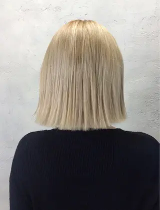 ミディアム カラー 顔周り/レイヤー 🤍マリノのヘアスタイル