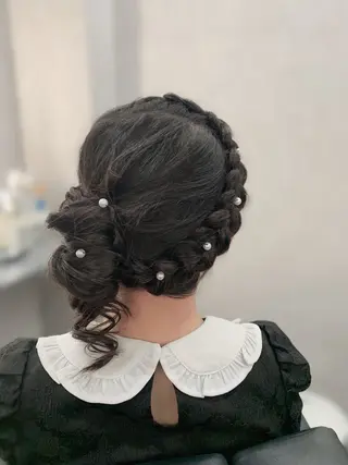 ヘアアレンジ 中川 沙里のヘアスタイル