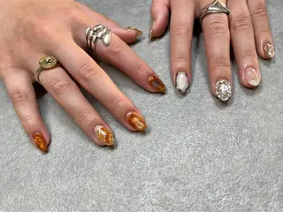 ネイル kiii.__ ✴︎*のネイルデザイン