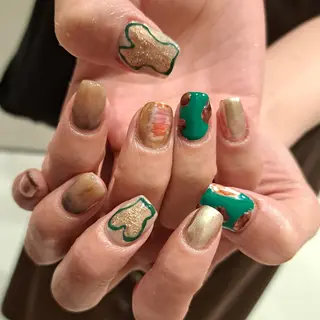 ネイル Nail mood デザイン持ち込みokのネイルデザイン