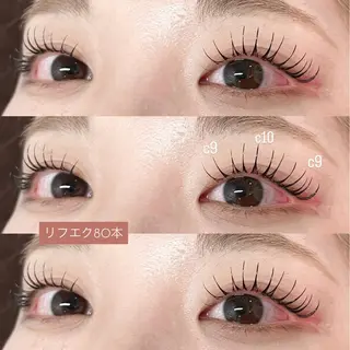 マツエク・マツパ EYELA sanaのマツエク・マツパデザイン