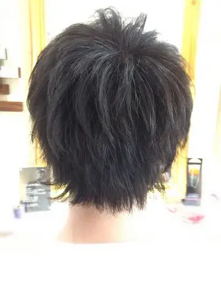 ショート メンズ 🌈２０年目突入🎉 山口のヘアスタイル