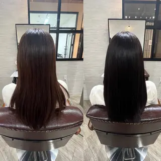 ロング ✨美髪縮毛矯正× カット特化/佐藤恵太のヘアスタイル