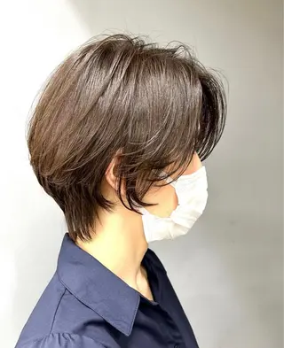 ショート カラー ショートヘア / 星野菜月のヘアスタイル