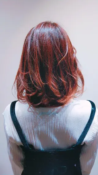 ミディアム カラー ヘアアレンジ タナカ *歴10年以上*のヘアスタイル