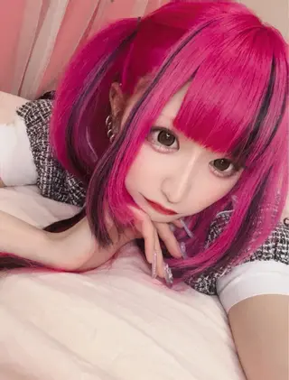 セミロング イチマル サトルのヘアスタイル