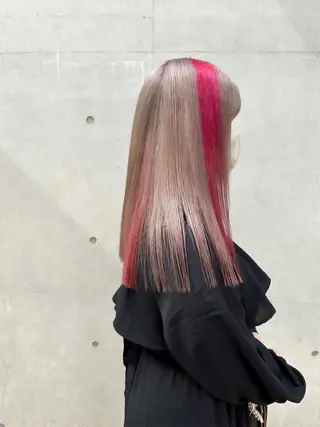 ロング カラー 🦋レイヤーカット ミドリカワ🦋のヘアスタイル