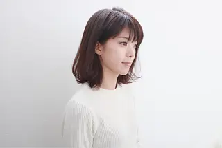 ミディアム soins de MaLilyのヘアスタイル