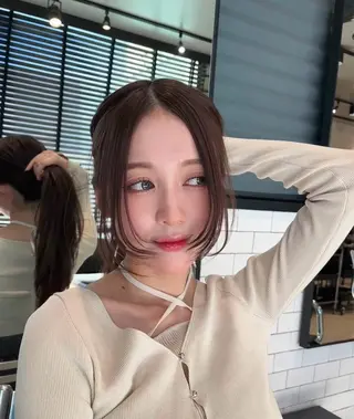 ミディアム カラー 🌫️大人韓国ヘア 🌫️naoyaのヘアスタイル