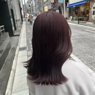 カラー 髪質改善/レイヤー× 縮毛矯正🤍maiのヘアスタイル